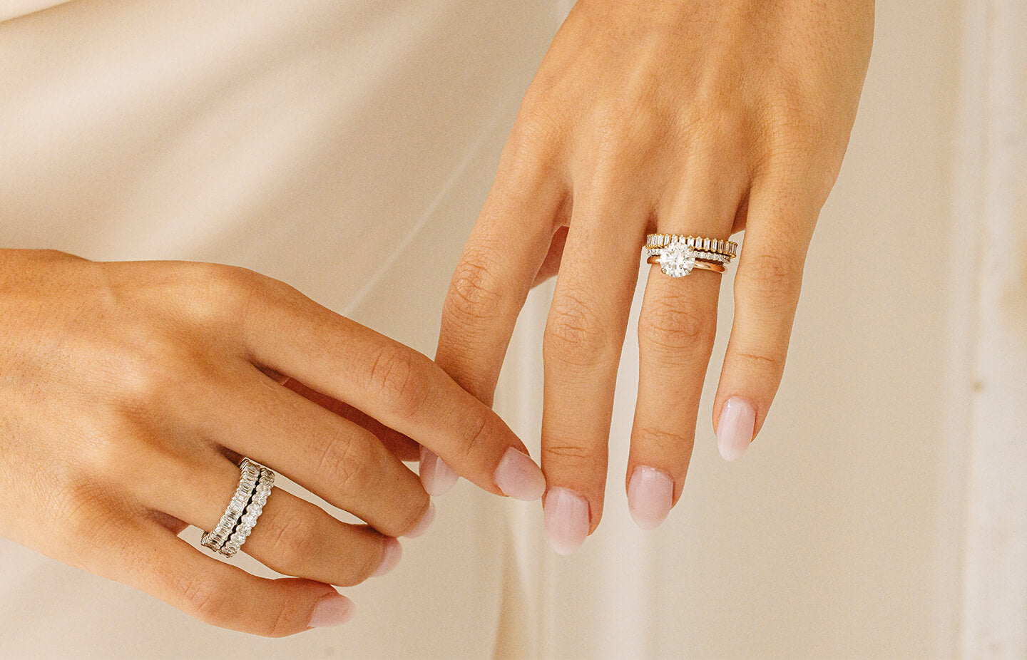 Engagement Ring vs Wedding Band | Dana Rebecca Designs | Dana Rebecca  Designs