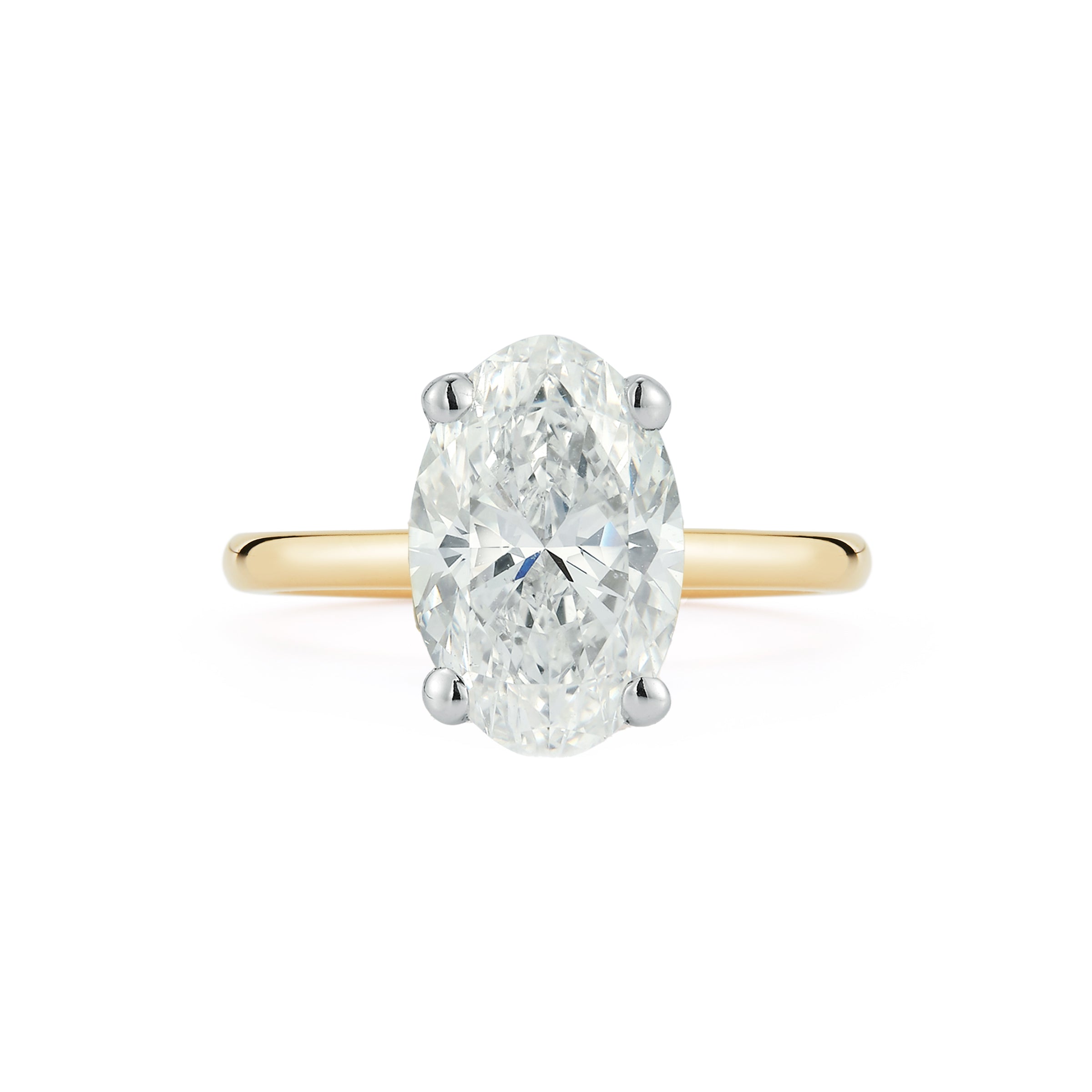 Diamond Engagement Rings: The Oval Solitaire Ct Dana Rebecca