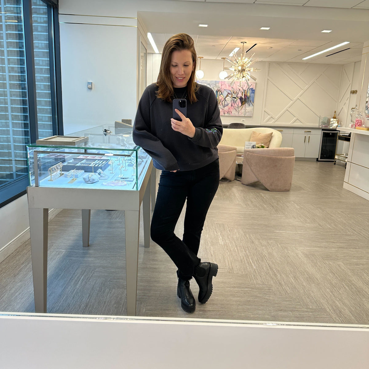 DRD Diamond Print Sweatshirt 3