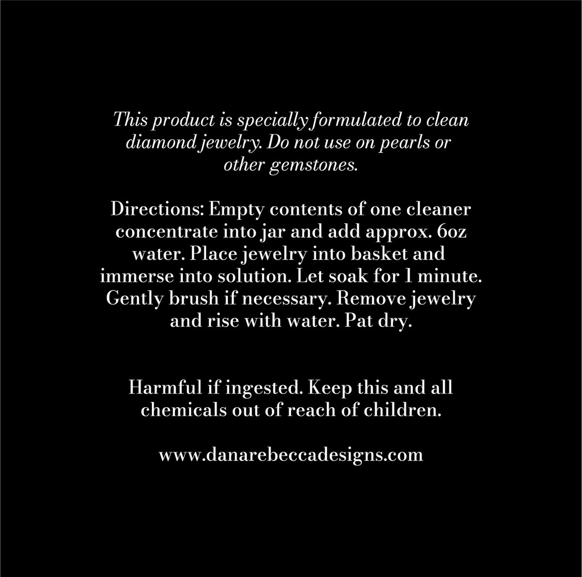 Jewelry Accessories: Jewelry Cleaner