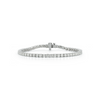 White Gold-1^Diamond Tennis Bracelet in White Gold