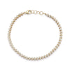 Yellow Gold-1^Diamond Tennis Bracelets: DRD Trio Tennis Bracelet in Yellow Gold