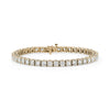 Yellow Gold-1^Diamond Tennis Bracelets DRD 8.00 Ct. Total Weight Tennis Bracelet in Yellow Gold