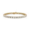 Yellow Gold-1^Diamond Tennis Bracelets DRD 10.00 Ct. Total Weight Tennis Bracelet in Yellow Gold