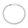 White Gold-1^DRD Heart Link Tennis Bracelet in White Gold