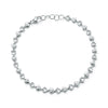 White Gold-1^DRD Heart Tennis Bracelet in White Gold