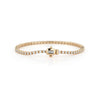 Yellow Gold-1^Diamond Tennis Bracelets: DRD Baguette Lock Tennis Bracelet in Yellow Gold