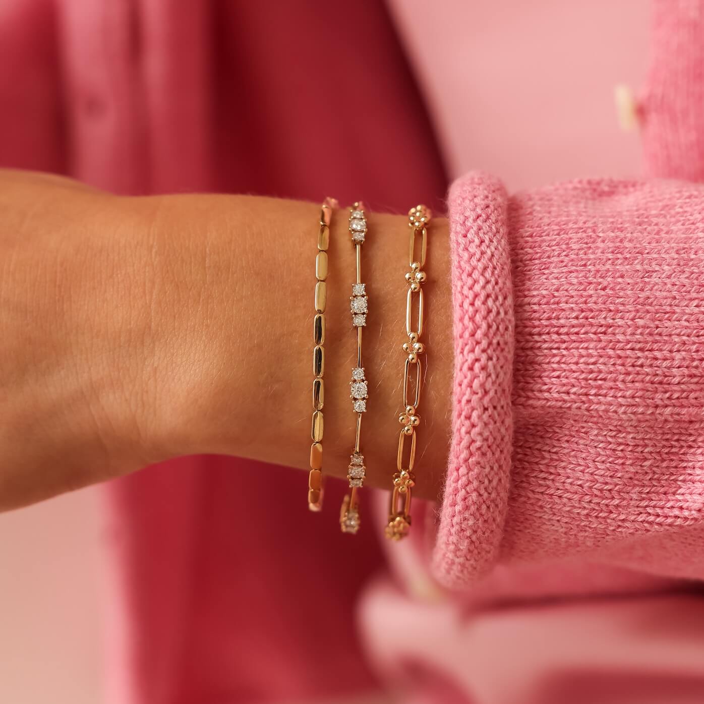 Melody Eden Gold Bar Bracelet | Dana Rebecca Designs