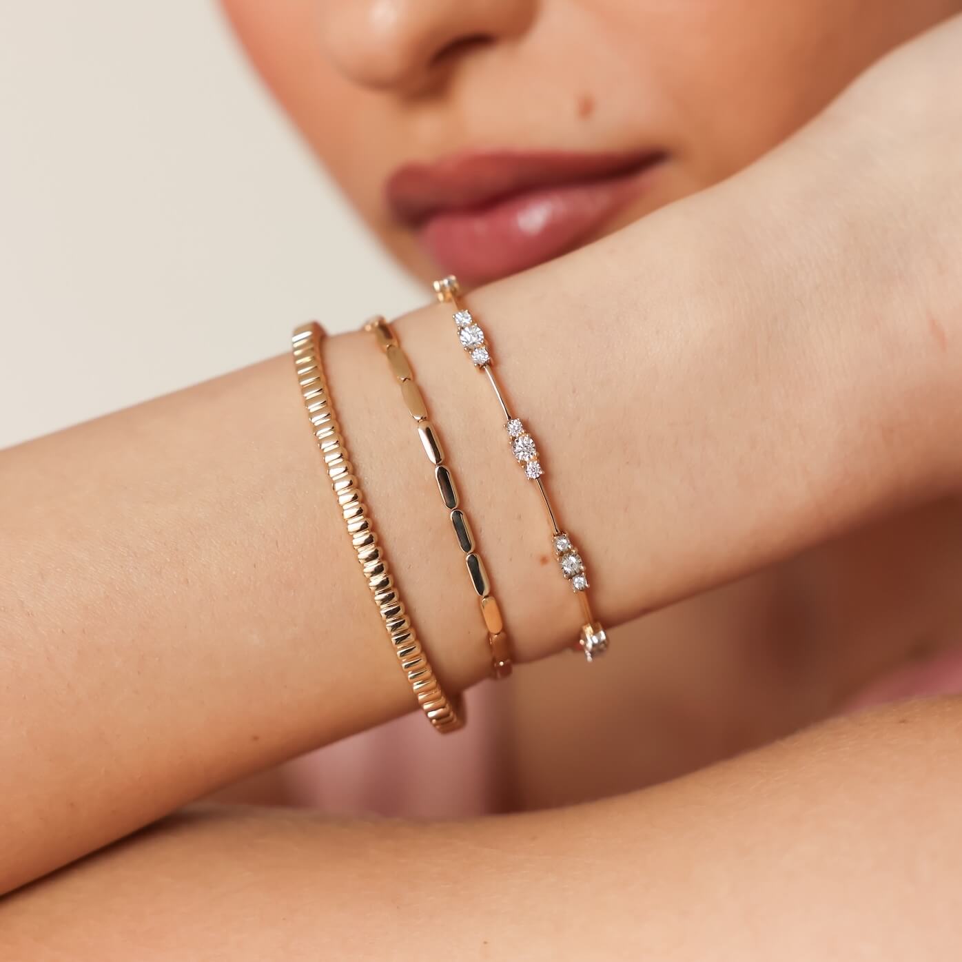 Melody Eden Gold Bar Bracelet | Dana Rebecca Designs