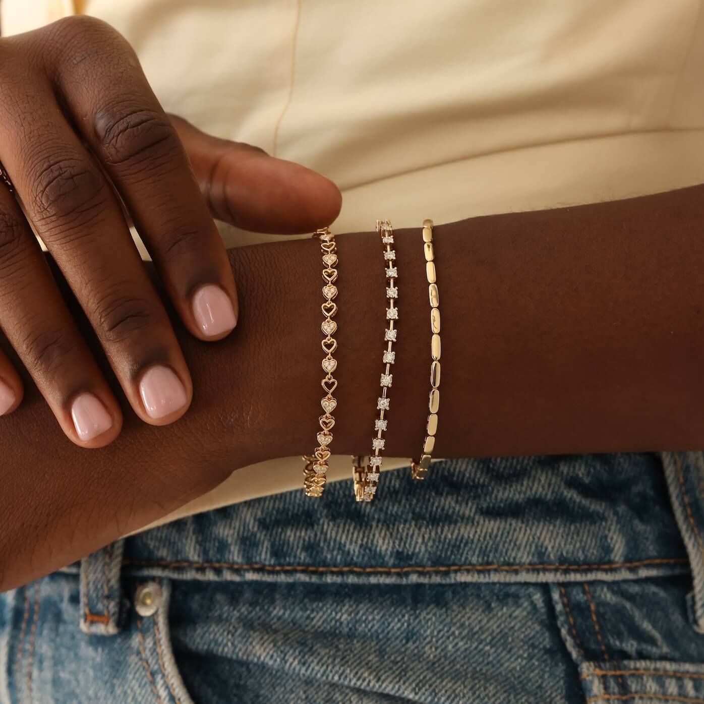 Ava Bea Interval Tennis Bracelet in Fine Jewelry | Dana Rebecca 