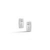 White Gold-1^Designer Stud Earrings: Remi Florence Mini Baguette Studs in White Gold 