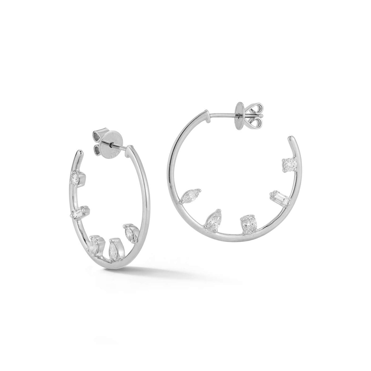 Alexa Jordyn Multi-Shape Hoops