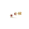 Yellow Gold-1^Designer Stud Earrings: DRD October Birthstone Star Studs in Yellow Gold