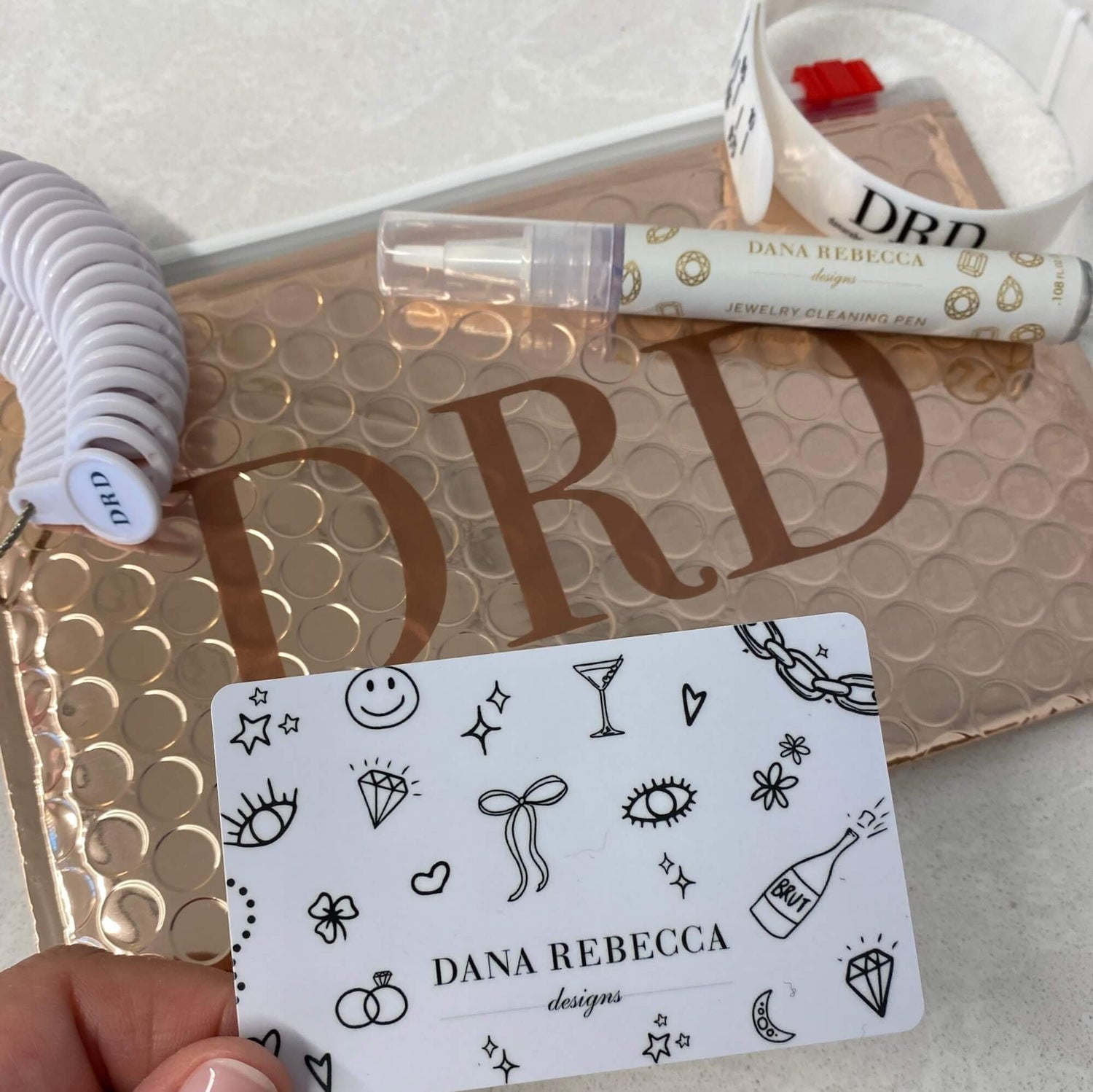 Physical Gift Card with  Perfect Fit & Sparkle Kit