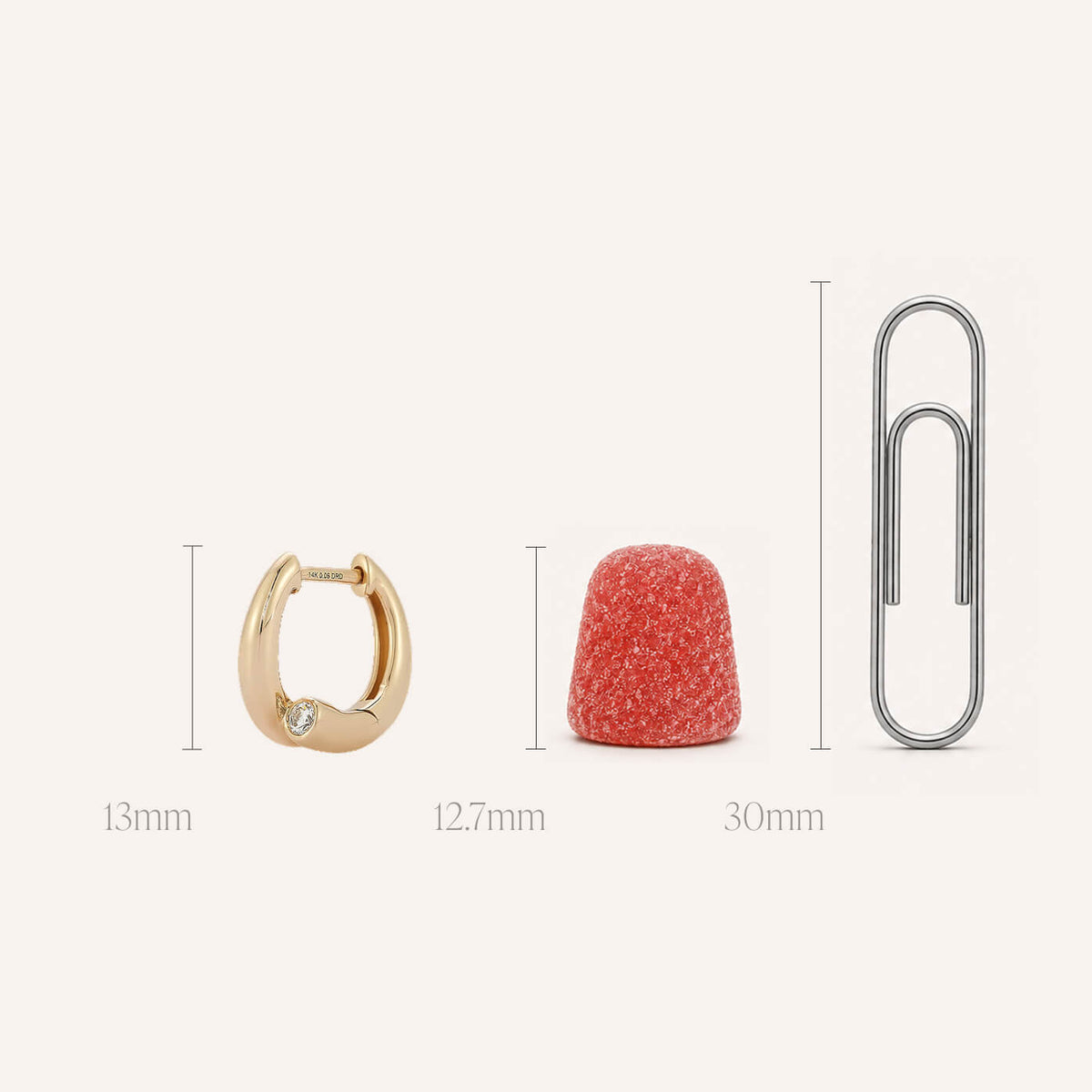 White Gold-4^Diamond Hoop Earrings: Taylor Elaine Bypass Hoops In White Gold