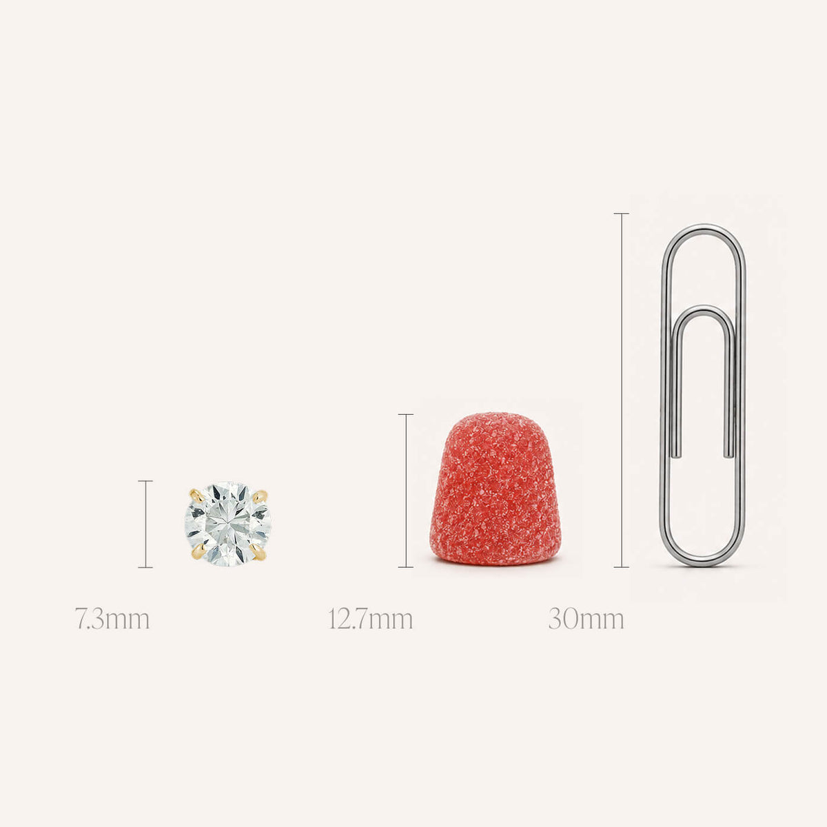 Yellow Gold-3^Diamond Stud Earrings - DRD Diamond Solitaire Studs 3.00 Ct. Total Weight in Yellow Gold