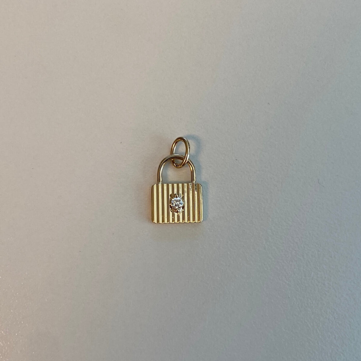 Teddi Paige Fluted Lock Charm