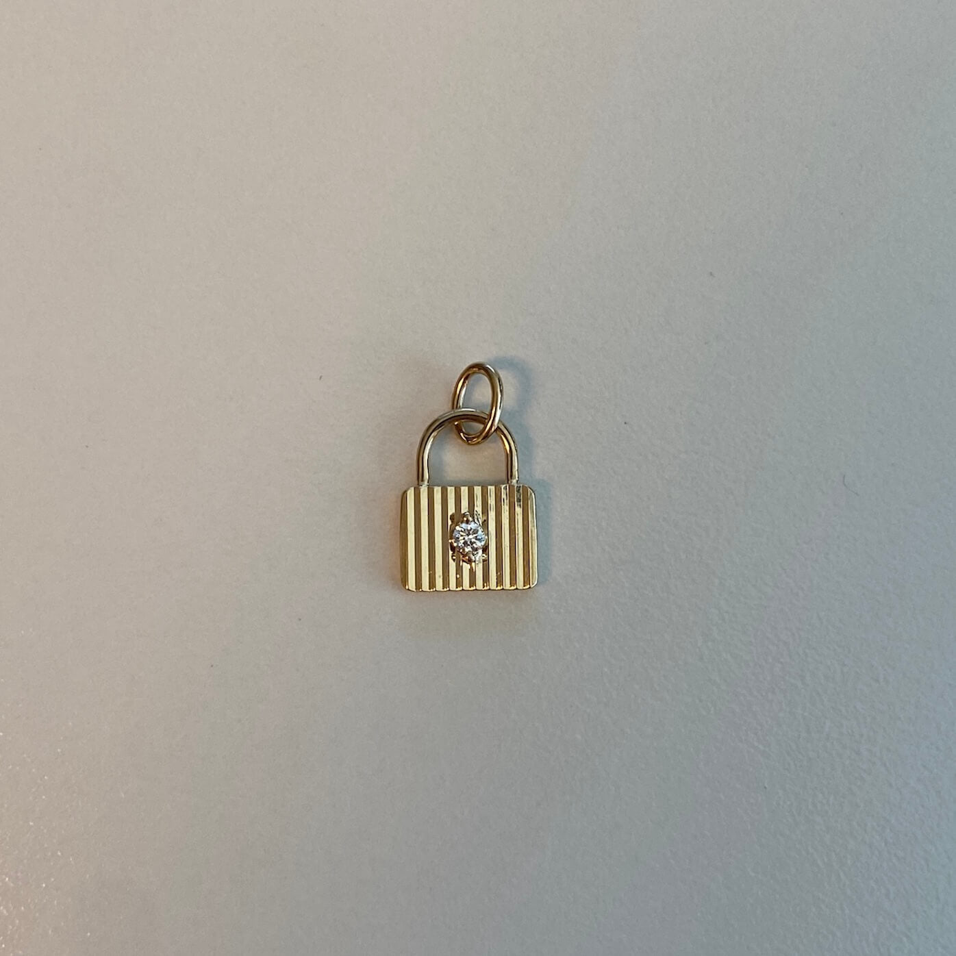 Teddi Paige Fluted Lock Charm