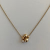 Yellow Gold-1^Diamond Pendant Necklaces: Poppy Rae Pebble Cluster Necklace in Yellow Gold 