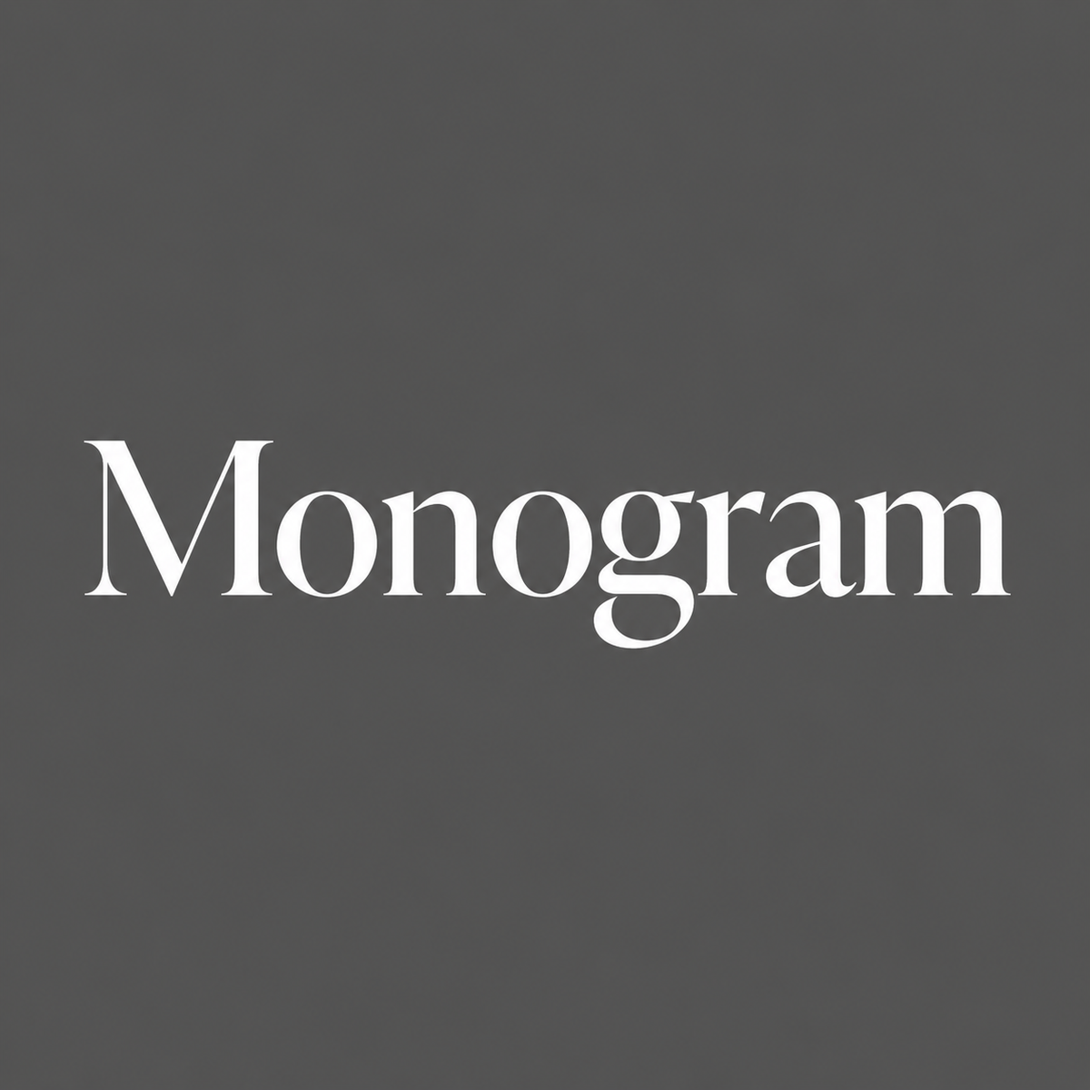 Monogram up to 3 Letters ($30)