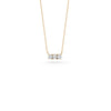 Yellow Gold-1^Diamond Bar Necklaces: Ava Bea Bar Necklace in Yellow Gold