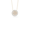 Yellow Gold-1^-Designer Diamond Necklaces: Ava Bea Medallion Necklace in Yellow Gold