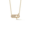 Yellow Gold-1^Designer Diamond Necklaces: Sylvie Rose Pavé Toggle Necklace in Yellow Gold