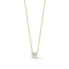 Yellow Gold-1^Diamond Pendant Necklaces: DRD 0.50 ct. Round Diamond Solitaire Necklace in Yellow Gold Thumbnail-only