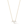 Yellow Gold-1^Diamond Pendant Necklaces: Taylor Elaine Trio Pear Necklace in Yellow Gold Thumbnail-only