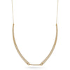 Yellow Gold-1^Diamond Designer Necklaces: Taylor Elaine Diamond Collar Necklace in Yellow Gold