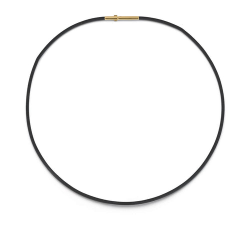 Black Silicone Cord - 17" ($150)