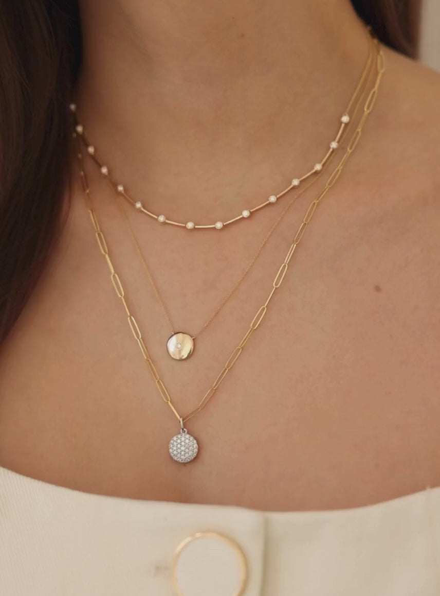 Jacey Duprie x DRD Bezel Tennis Necklace