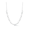 White Gold-1^Diamond Tennis Necklaces: DRD 2025 6 Day Necklace Advent Calendar in White Gold