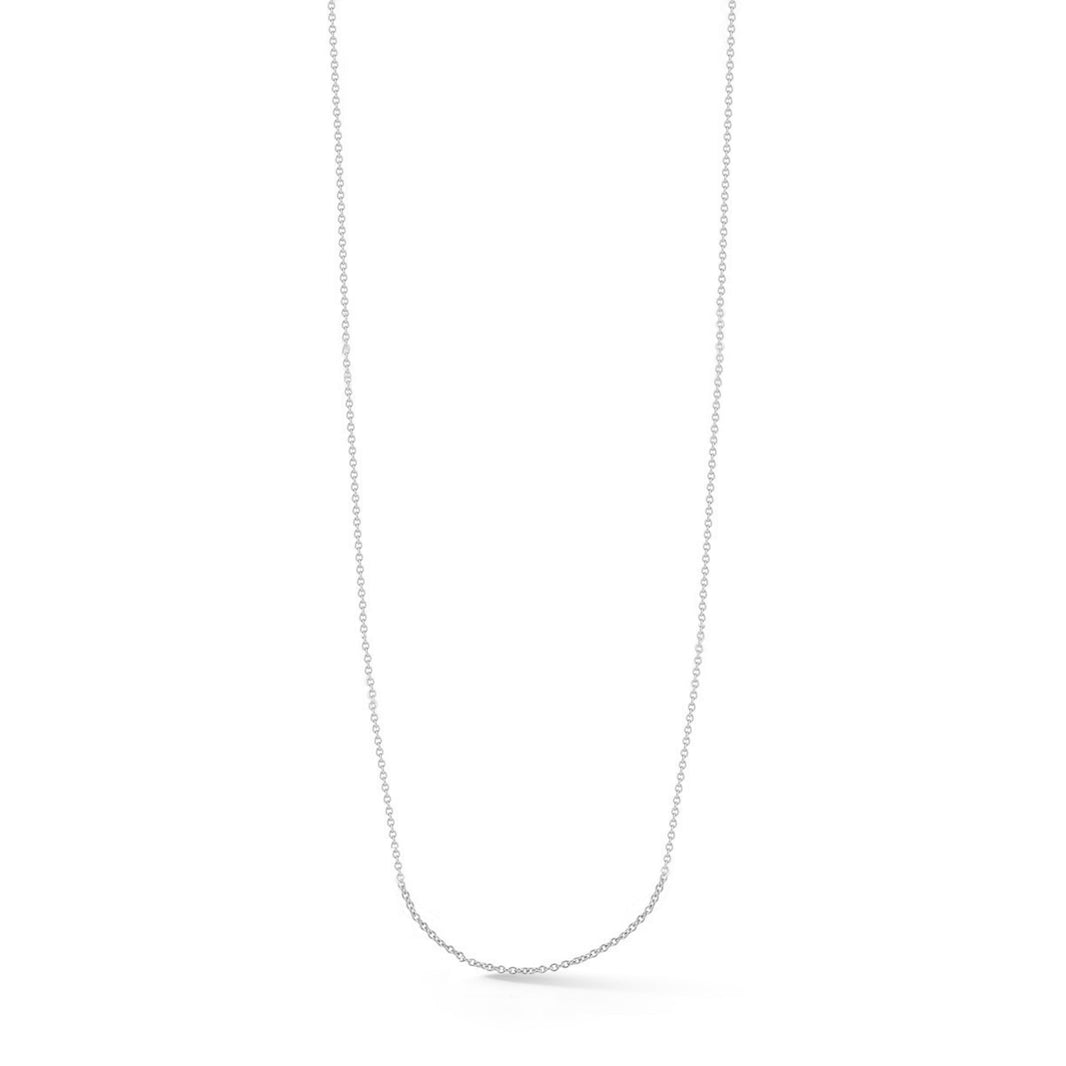 14k White Gold Chain-18/20" ($195)