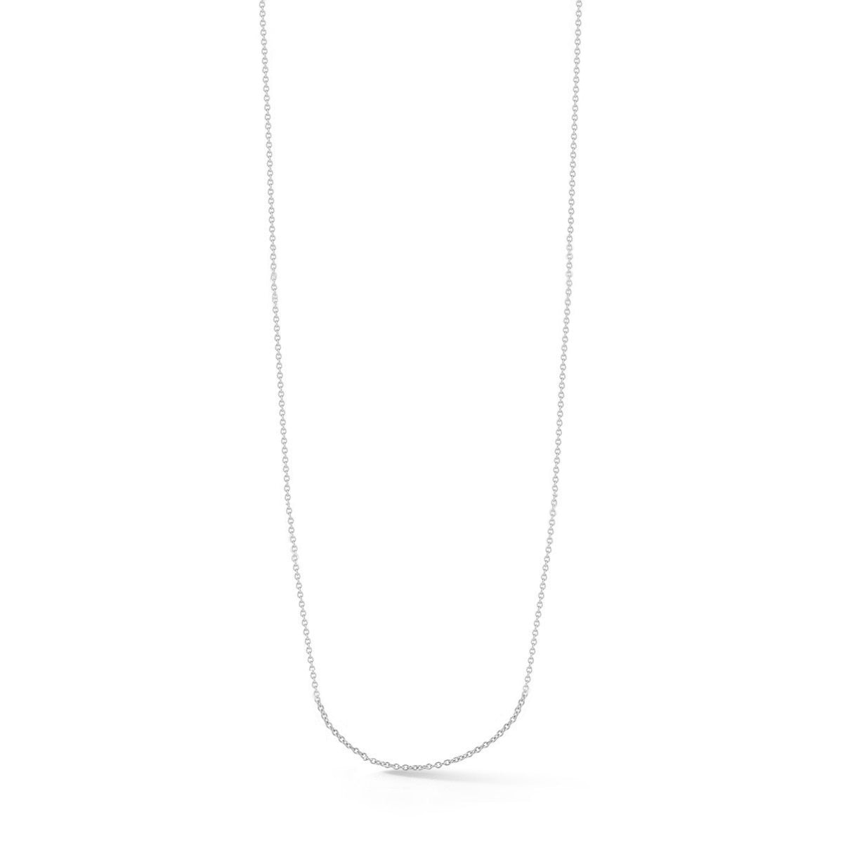 14k White Gold Chain-18/20" ($195)