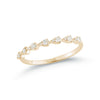 Yellow Gold-1^Stackable Rings: Sophia Ryan Teardrop Stacking Ring in Yellow Gold