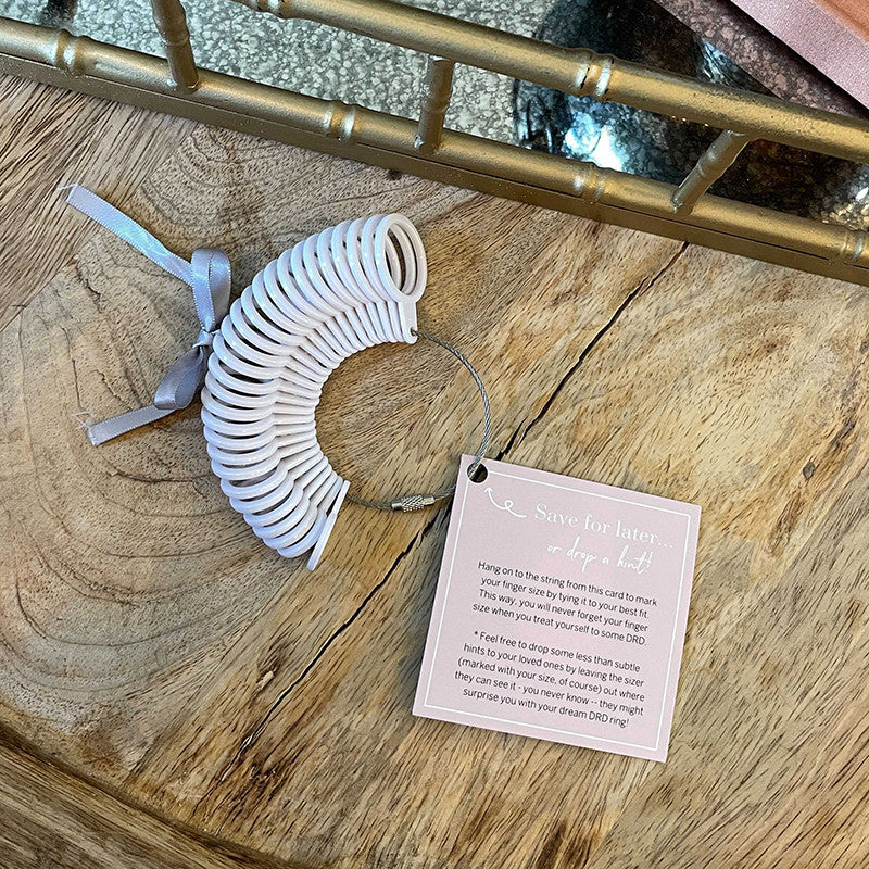 Jewelry Accessories: DRD Ring Sizer